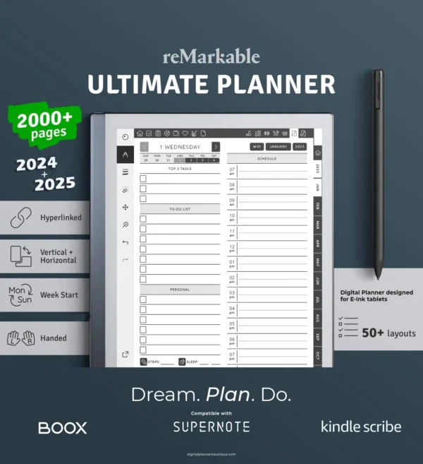 2023-2024 Digital Planner #101 – CraftyPlanner101